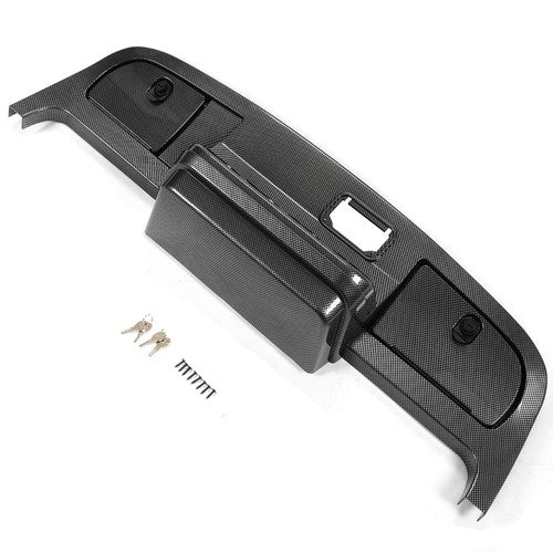 DURAFORCE For EZGO TXT Golf Cart 1994-2013 Dash Assembly Cover Kit Carbon Fiber Printing
