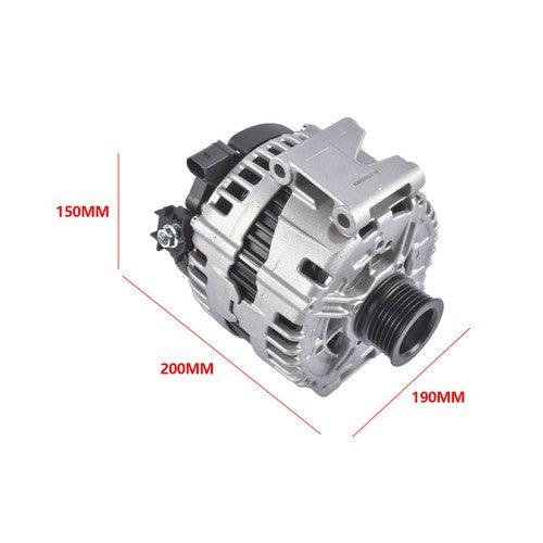 DURAFORCE Alternator 220A 12V For MERCEDES S550 2007-2009 CL550 2007-08 11305 CW S6 IR/IF