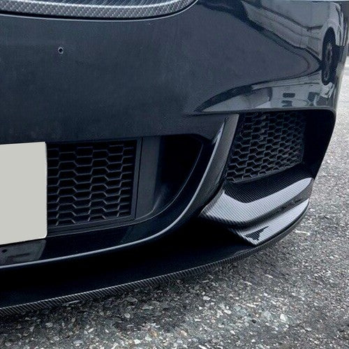 Front Bumper Lip Splittle for 11-16 BMW F10 535i 528i 550i M Sport Carbon Fiber