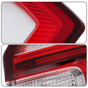 DURAFORCE For Ford Expedition 2018-2021 Right+Left Side Halogen Type Clear&Red Tail Lights
