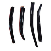 DURAFORCE For 2014-18 Toyota Corolla Mugen Style Window Visors Sun Rain Guards Vent Shade
