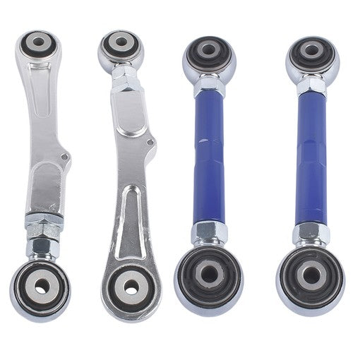 DURAFORCE 4Pcs Adjustable Rear Camber Arm +Toe Angle Arm Set for Tesla Model S/X -3°to+3°
