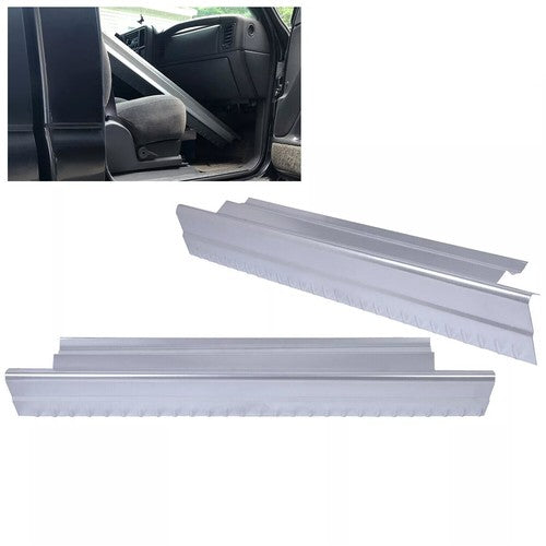 DURAFORCE Pair Rocker Panel For 1999-2007 Chevy Silverado Sierra 1500 2500 2DR STD Cab