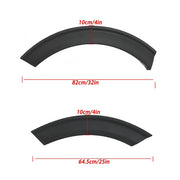 DURAFORCE NEW 4Pcs Wheelhouse Molding Fender Flares Left For Ford Explorer 2020 2021 2022