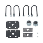 DURAFORCE 2K 2000lbs Trailer Axle 4 lug-4" 44" HF w/ U-Bolt Kit For trailers RVs trucks