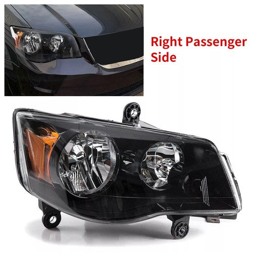 DURAFORCE Rear Headlight Assembly for 2008-2016 Chrysler Town and Country 11-20 Dodge Grand Caravan