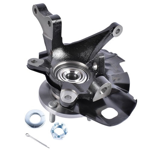 DURAFORCE Front Right Side Steering Knuckle Assembly for Hyundai Elantra 2001-2006 2.0L