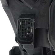 DURAFORCE Right+Left Black Halogen Clear Headlight Assembly For BMW 528i 2008 2009 2010