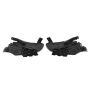 DURAFORCE Fit For Dodge Dart 2013-2016 LH+RH Headlights Replacement Halogen Black Housing