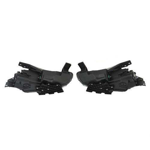 DURAFORCE Fit For Dodge Dart 2013-2016 LH+RH Headlights Replacement Halogen Black Housing
