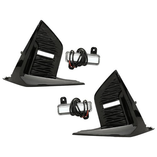 DURAFORCE For 2017-2020 Lexus IS200t IS350 Front Bumper Set to 2021+ F-Sport W/Spoiler Lip