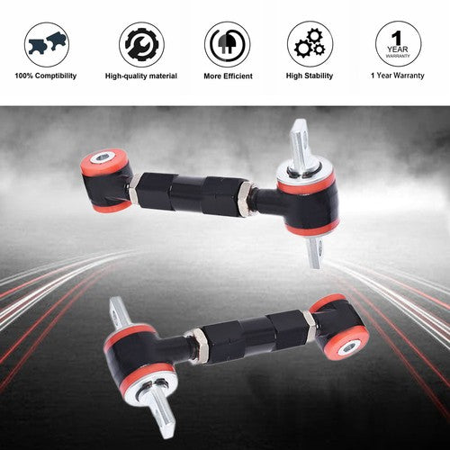 DURAFORCE For Acura Integra Adjustable Racing 1988-2001 Rear Camber Control Arms Kit 2Pcs