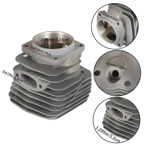 DURAFORCE W Fuel Filter For Husqvarna 281 181 288 288XP 54mm Big Bore Cylinder Piston Kit