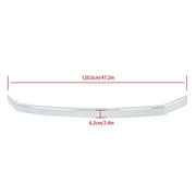 DURAFORCE Chrome Plastic Front Upper Suit For Ford Flex 2013-2019 Grille Molding Insert