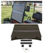 DURAFORCE For 2014- UP EZGO TXT Golf Cart Windshield Windscreen Fold Down Folding Tinted