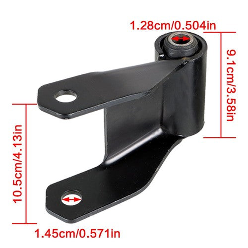 DURAFORCE For Ford Bronco Sport 80-97 Rear Leaf Spring Rear Hanger Bracket & Shackle Kit