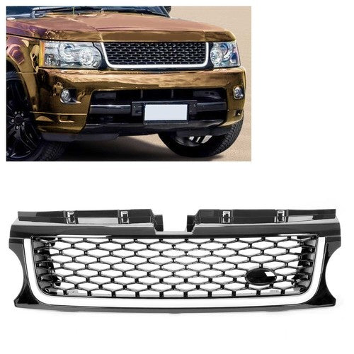 DURAFORCE Upper Bumper Diamond Mesh Grille for 2010 2013 Land Rover Range Rover Sport