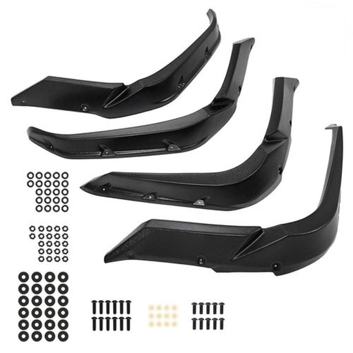 DURAFORCE Black Overfender Fender Flares Kit For Yamaha Grizzly 700 FI EPS 2016-2025
