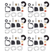 DURAFORCE 6X Carburetor Kits For Johnson Evinrude 18-7247 438996 436852 V4, V6 (90-175 HP)