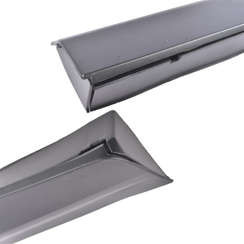 DURAFORCE Pair Front Lower Door Trim Molding Black for Cadillac XT5 2017-2025 Left & Right
