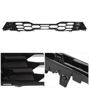 DURAFORCE Front Bumper Upper Grille 86350-M6510 For 2022-2023 Kia Forte GT Black Plastic