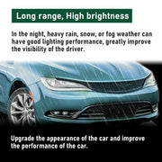 DURAFORCE Fit for CHRYSLER 200 15-17 2015-2017 2016 BUMPER FOG LIGHTS Lamp Pair Clear Lens