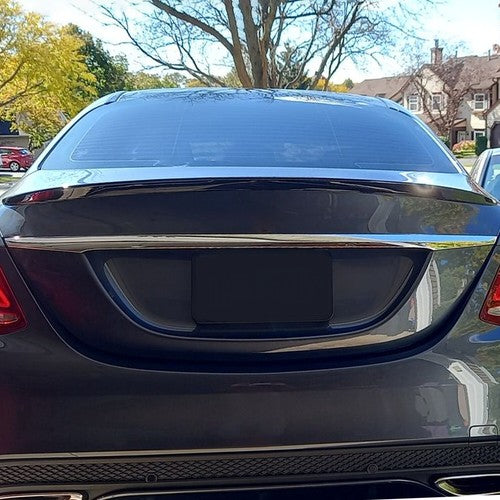 Glossy Trunk Spoiler Lip For Mercedes C Class W205 2015 2022 C300 C63 C43 AMG
