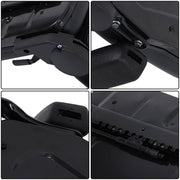 DURAFORCE Foldable With Sliding Rail W/Armrests Seat For Universal Tractors Forklifts
