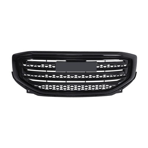 DURAFORCE Suitable For GMC Acadia 2017-2019 Front Bumper Upper Grille Plastic Gloss Black