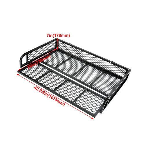 DURAFORCE Universal For ATV Front&Rear Drop Cargo Basket Rack Storage Carrier Hauler 2 PCS
