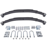 DURAFORCE 3500lb Single Trailer Axle Suspension Kit 1750lb Leaf Springs & Hanger Kit