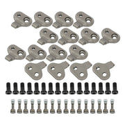 DURAFORCE Stump Grinder Teeth & Pocket Kit 16 Teeth + 2-1/4" Bolts -For BARRETO SG30 Type