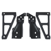 DURAFORCE Rear Step Bumper For 2007-2013 Chevrolet Silverado 1500 Black With Object Sensor