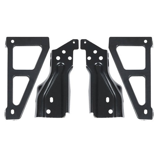 DURAFORCE Rear Step Bumper For 2007-2013 Chevrolet Silverado 1500 Black With Object Sensor