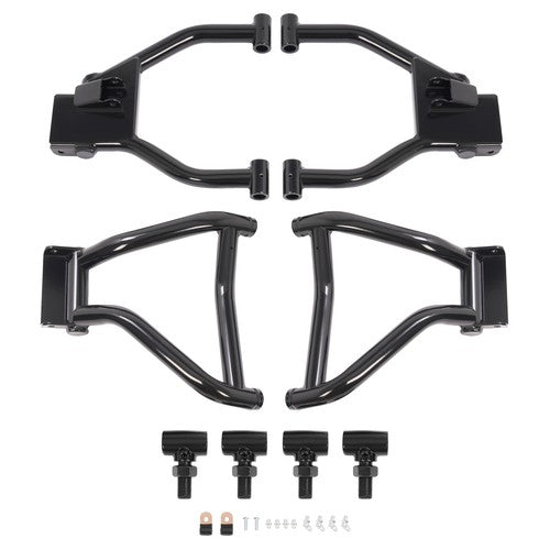 4PCS Black Screw-On Control A Arm for Polaris Ranger XP 800 900 Diesel 2010-2014