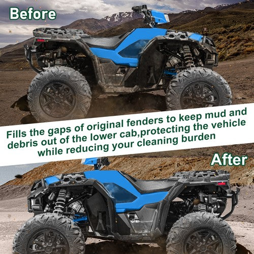DURAFORCE Overfenders Fender Flares Mud Guard For Polaris Sportsman XP 850/1000 SP 2017-23