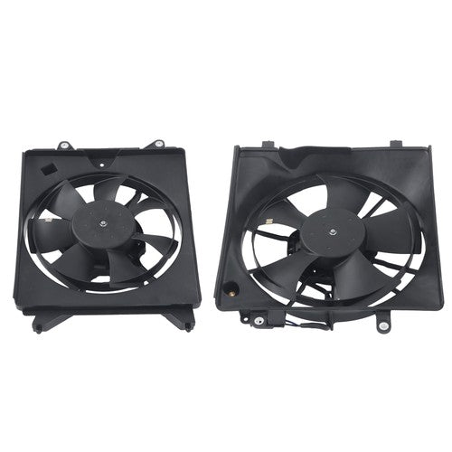 DURAFORCE Radiator Cooling Fan Assembly 19015RSAG01 19020R1AA01 For Honda Civic 2012-2015