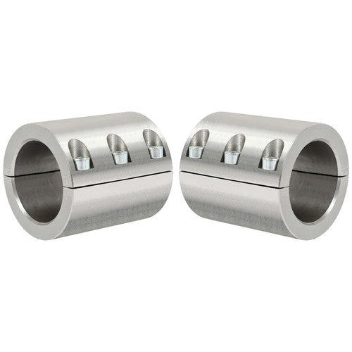 2PCS Universal 1.75 Inch Steel Bolt On Tube Clamps Weld Roll Cage Mount
