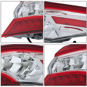 DURAFORCE Right Outer Tail Light Lamp For Toyota Camry XLE XSE 2018-20 LED Passenger Side