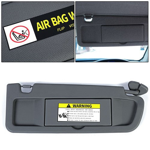 Right Front Passenger Sun Visor Dark Gray For 06 07 08 09 2010 2011 Honda Civic
