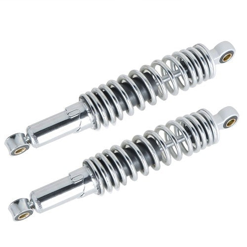 DURAFORCE Pair Chrome Rear Shocks Absorber 320mm For Sportster XL883 1200 72 48 79-12 New