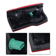 DURAFORCE Halogen Left Tail Light w/o Blind Spot For Ford F250 F350 2023 24 Black Housing