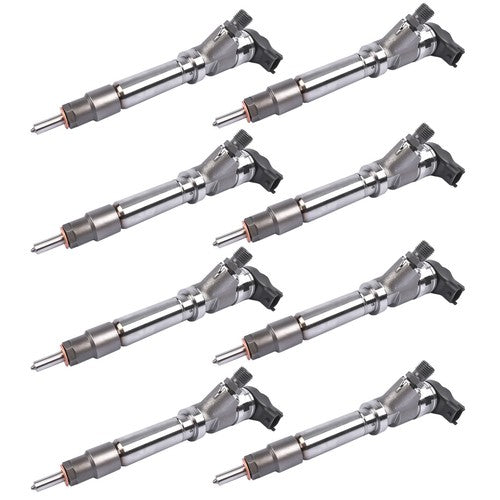 DURAFORCE 8x Fuel Injectors For GMC Duramax 07-10 6.6L 0445120082 0986435520 NEW