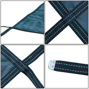 DURAFORCE Inground Pool Cover Safety Fits Rectangle Swimming Pool Mesh Solid Pool
