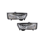 DURAFORCE For 1997-2001 Honda Prelude Clear Lens Fog Lights Bumper Driving Lamps w/wiring