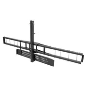 DURAFORCE 500LBS Hitch-Mount Motorcycle Carrier Hitch Mount Dirt Bike Hauler Rack For SUV