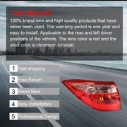 DURAFORCE For 17-19 Toyota Corolla Sedan Rear Brake Lamp Tail Light Outer LH Driver Side
