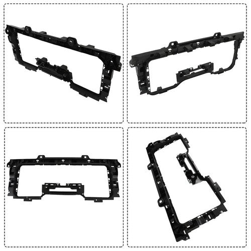 DURAFORCE Fit For Silverado 1500 2016-2018 V8 5.3L Grille Shutter Mounting Bracket Panel
