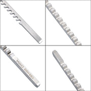 DURAFORCE 1/8" A Style 1/8" x 5" HSS Standard Keyway Broach With Shim LOC 13/64-1-1/8" New