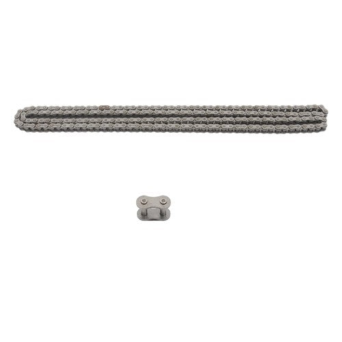 DURAFORCE 50H Heavy Duty Roller Chain 10 Feet w/Connecting Link with 2 connectors